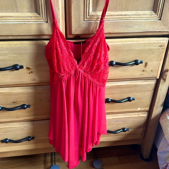 Red Lingerie dress. Never worn. Brand new. AVIDLOVE size M - Picture 1 of 3
